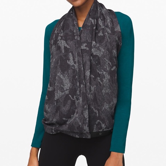 🎁Lululemon Vinyassa Cotton Scarf-Incognito… - Picture 3 of 12